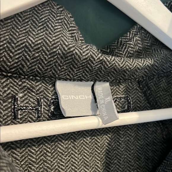 Cinch Men's Gray Quarter-Zip Sweater - Picture 2 of 4